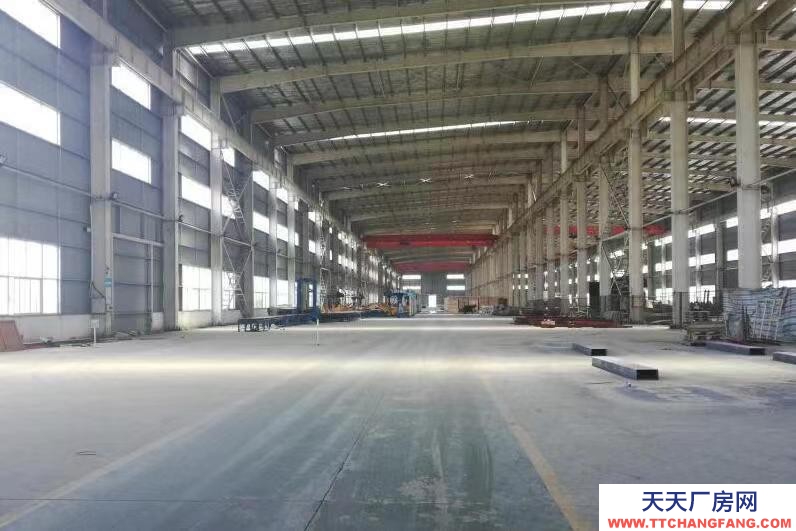 天寧兩層戶型廠房，一樓層高12米，可架十噸行車