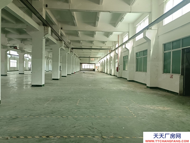 (出租) 東莞合同8年原房東紅本廠房出租,清溪獨院一樓7米實際面積出租!