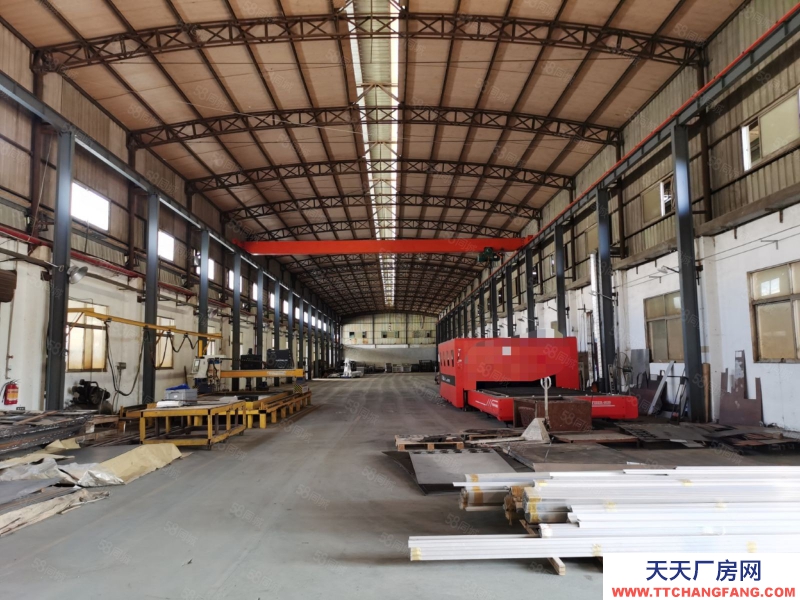 (出租) (帶行車2600平)東莞原房東單一層9米廠房電費自己交帶消防噴淋