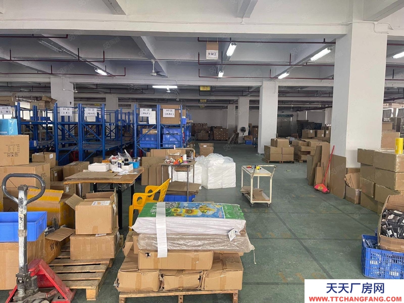 (出租) 東莞鳳崗雁田2000平方米電商倉庫出租)超大空地周轉帶卸貨平臺