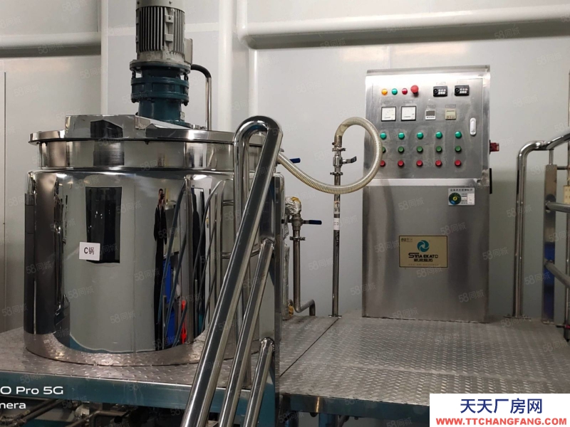 (出租) 廣州花都低價 獅嶺鎮現有化妝品妝字號工廠轉讓 無塵車間帶5條生產線