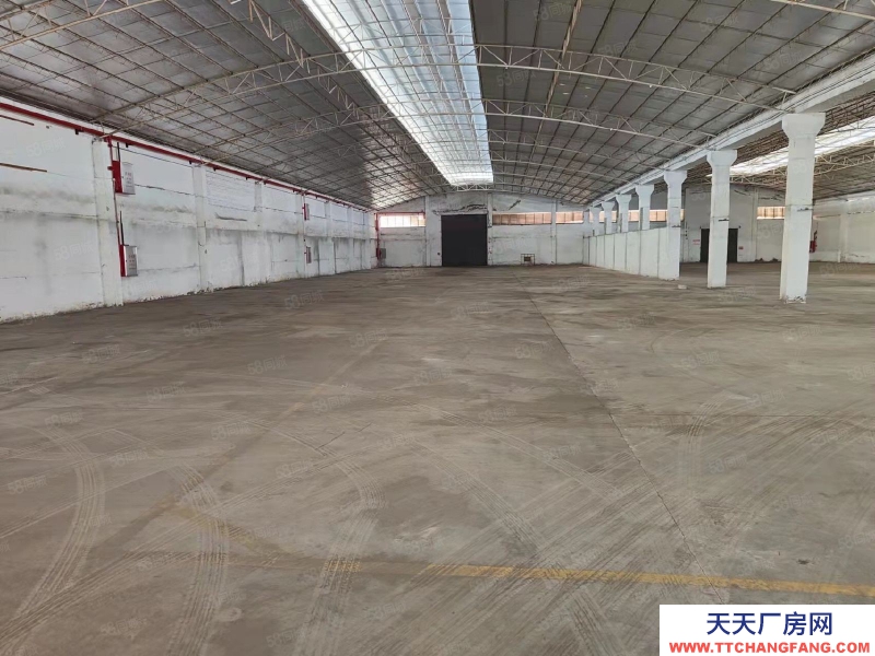 (出租) 廣州花都新華工業區1800方花園式磚墻到頂隔熱廠房注塑吹瓶汽配