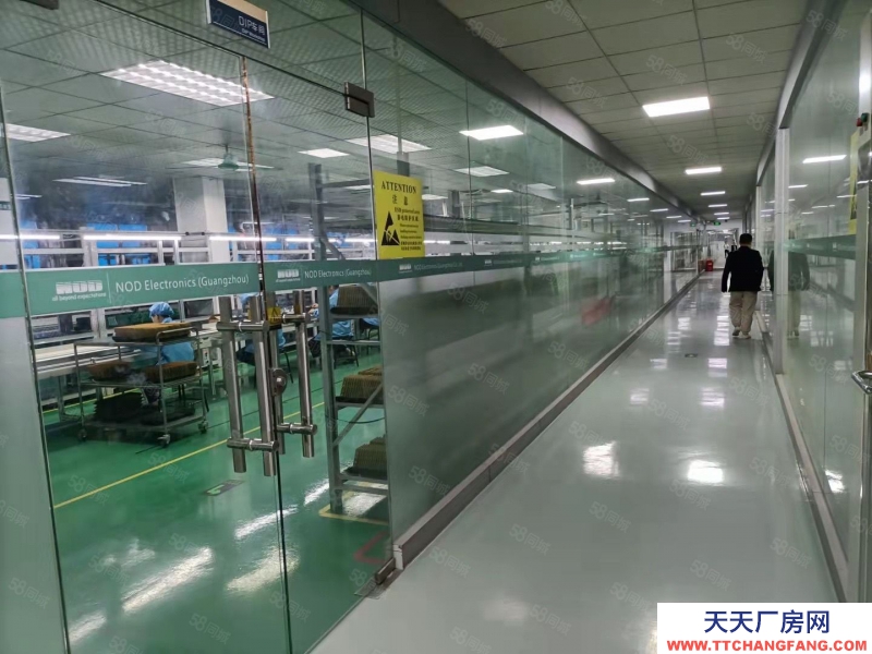 (出租) 廣州增城沙村地鐵后面標(biāo)準(zhǔn)廠房4樓出租可分租可辦環(huán)評證件齊全