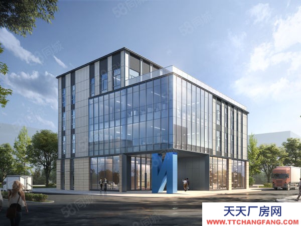 蘇州市太倉市G15興仁收費站西單層12米機械廠房獨棟廠房2000平起