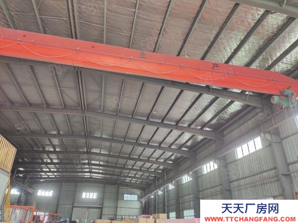 蘇州市張家港后塍標準機械廠房1500平,2臺行車,價格250元,有噴漆房