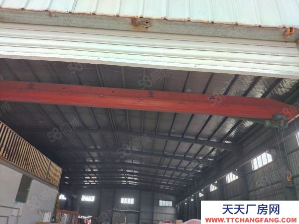 蘇州市張家港后塍標準機械廠房1500平,2臺行車,價格250元,有噴漆房