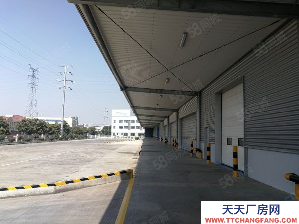 蘇州市常熟市李單層高標庫帶月臺，租期靈活，可以分租，適合倉儲類