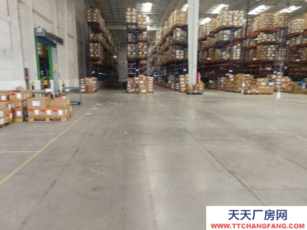 蘇州市常熟市李單層高標庫帶月臺，租期靈活，可以分租，適合倉儲類