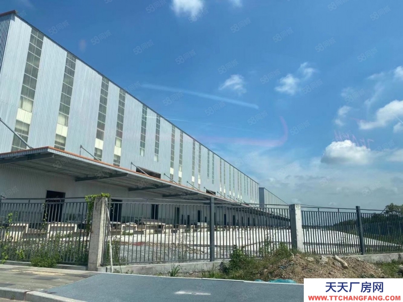 (出租) 廣州番禺兩層高臺物流倉庫10萬平方5500平方起出租 丙二消防證