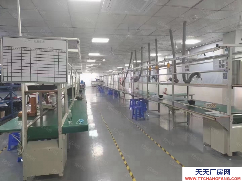 (出租) 深圳寶安石巖原房東大型工業園區精裝修2000平廠房出租可分租整租倉庫
