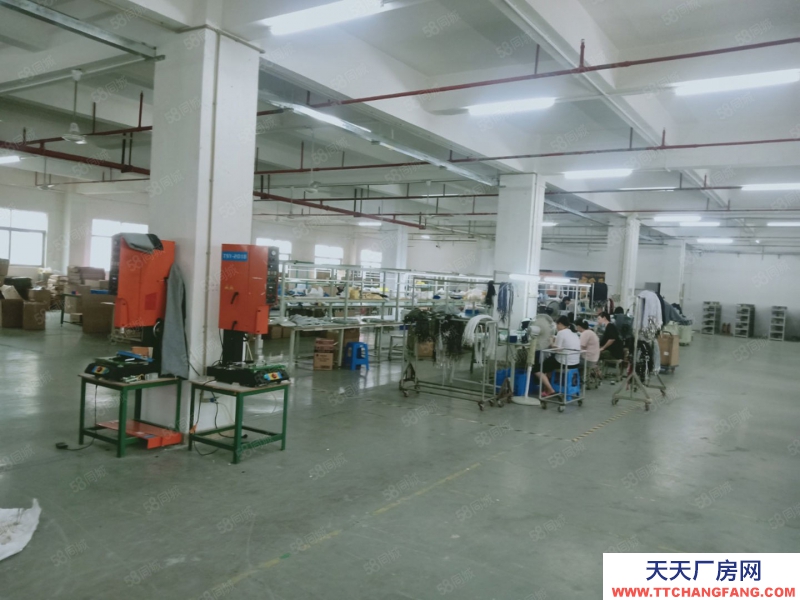 (出租) 深圳龍崗平湖工業園區新出樓上精裝廠房可做電商倉庫辦公帶現成辦公室出租