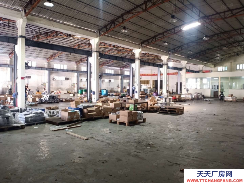 (出租) 佛山市順德區北滘鎮碧江工業區單一層磚墻到頂帶現成天車廠房出租