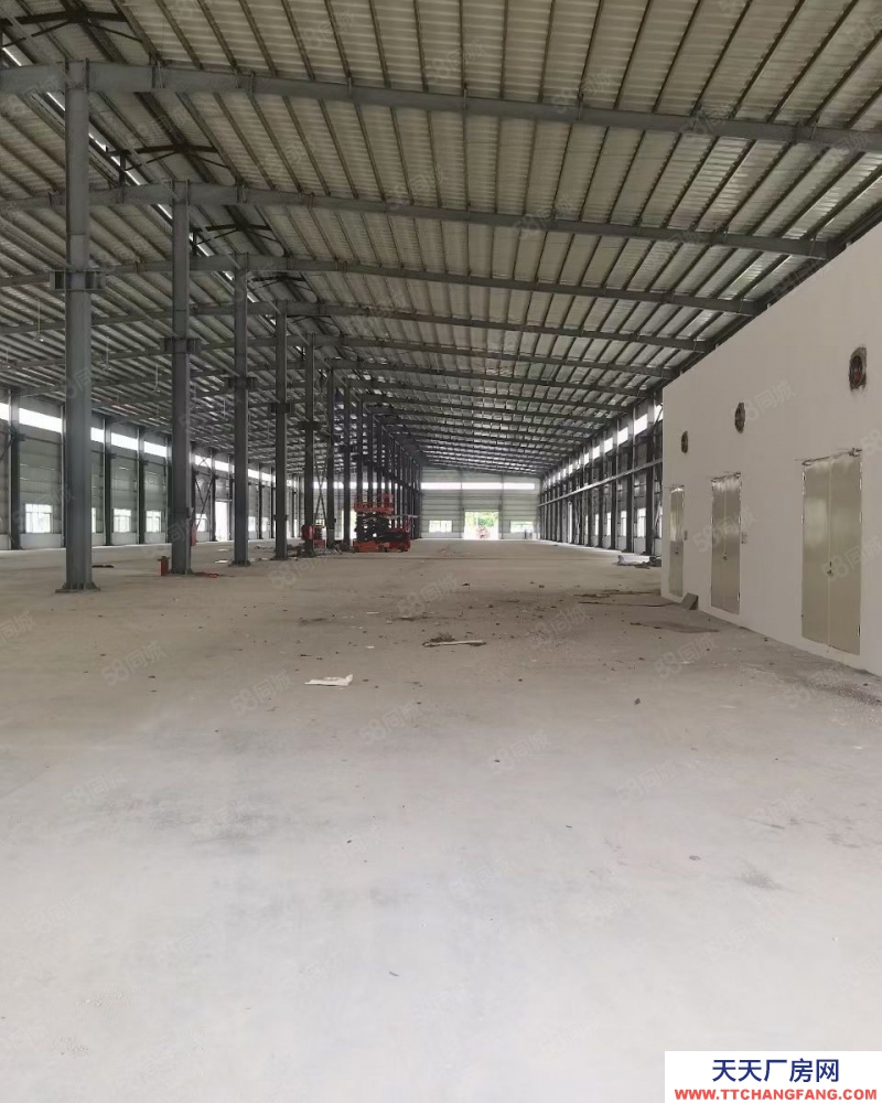 (出租) 佛山禪城南莊梧村工業區全新單一層鋼構廠房出租滴水11米帶牛腿