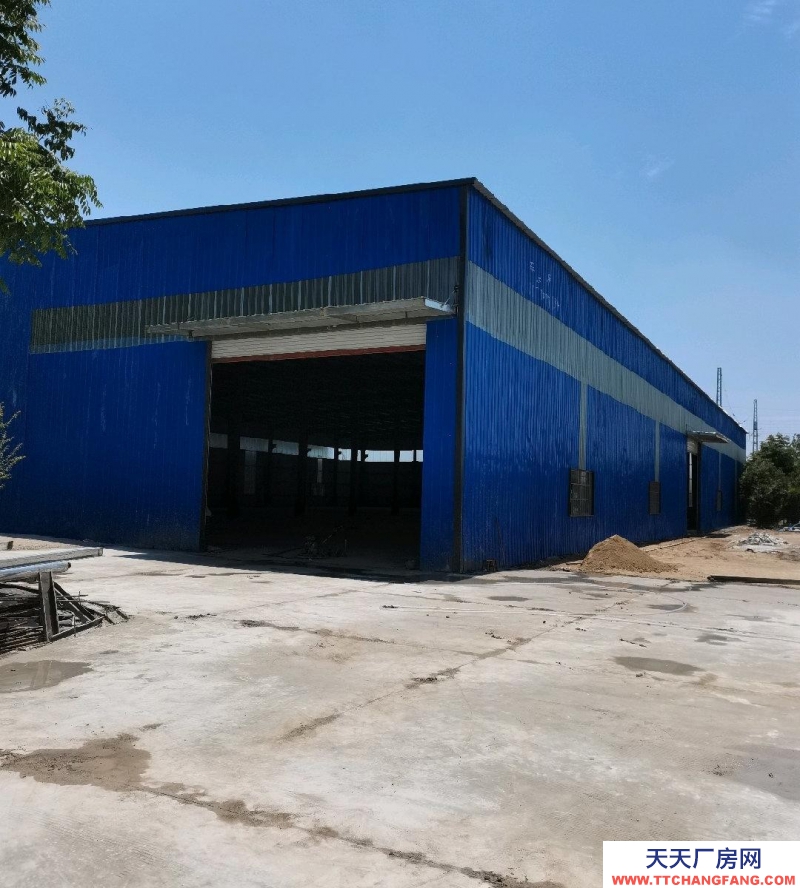 (出租)阜陽潁東 25畝地獨院5000㎡鋼結(jié)構(gòu)廠房疫情生意難做便宜出租