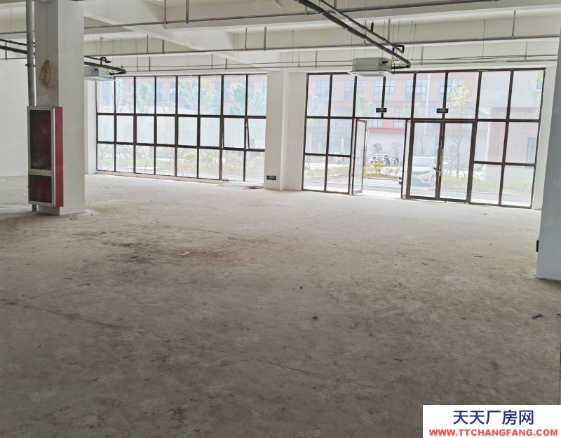 (出租) 淮南田家庵一樓1505標準化廠房可分割消防已過帶中央空調可做輕加工