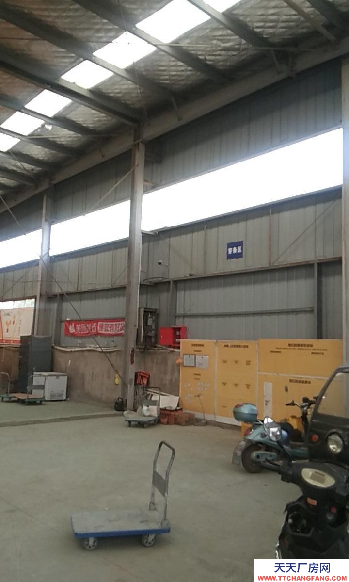 (出租) 淮南鳳臺900平方標準鋼構廠房，三相電，電動卷簾門，交通方便？