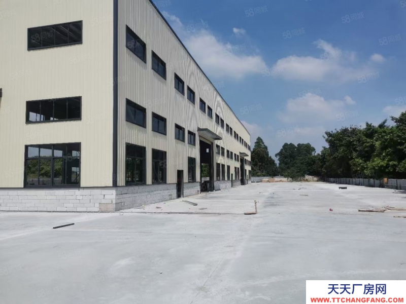 (出租) 佛山禪城張槎工業區單層鋼構廠房倉庫出租1000平起分空地大有紅本