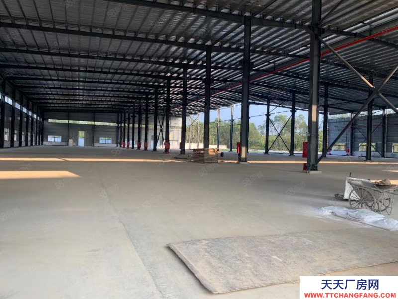 (出租) 佛山高明高標倉庫7萬平紅本丙二類消防1.2米高臺高速口獨院形象好