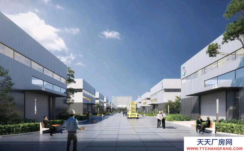 (出售) 標準化廠房,鋼結構,9.8米層高,辦公一體