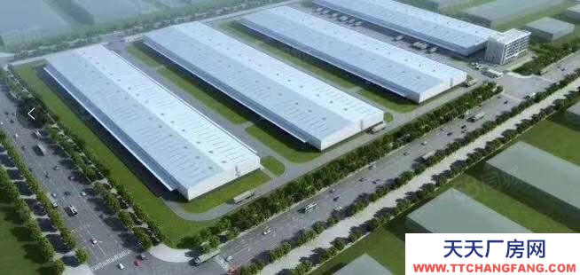 (出租) 天津靜海開發區產業園標準丙二類高臺倉庫出租，可分租