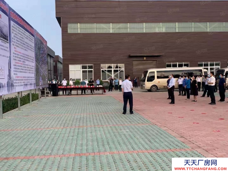 唐山 古治  全新標準鋼結構廠房，層高13米