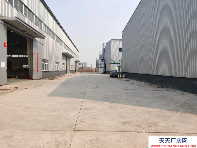 (出租)天津塘沽 獨棟單層廠房,丙2消防,能進大車,適合生產倉儲行業,食宿全