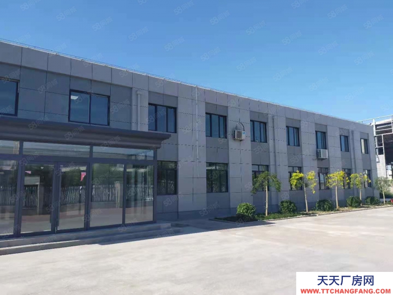 (出租) 天津津南廠房挑高13米配有天車，辦公食宿配套齊全，適合金屬鋼構等行業