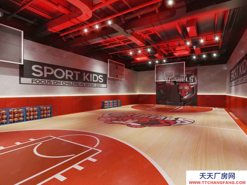 (出租)天津 河西銀河廣場附近300平兒童籃球館現有客源4.5高