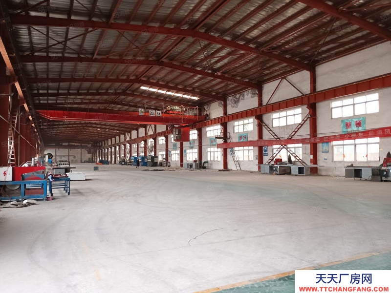 (出租) 天津靜海獨(dú)院11000平出租,車間高12.5米五部天車