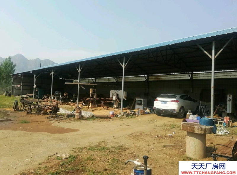 唐山 遵化 原木線加工廠房400㎡，總占地4畝