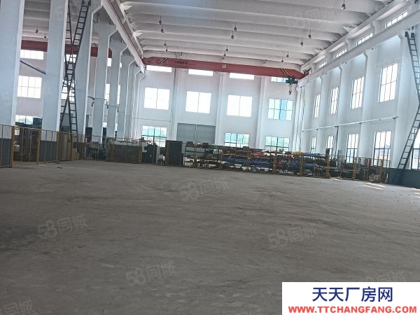 無錫宜興 屺亭開發區1300平標準廠房倉庫出租,10噸行車一部,190