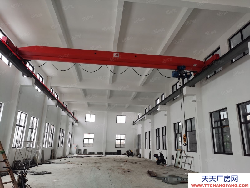 寧波北侖(出租) 春曉標準廠房2600平層高8米,價格22塊,可做模具壓鑄等。