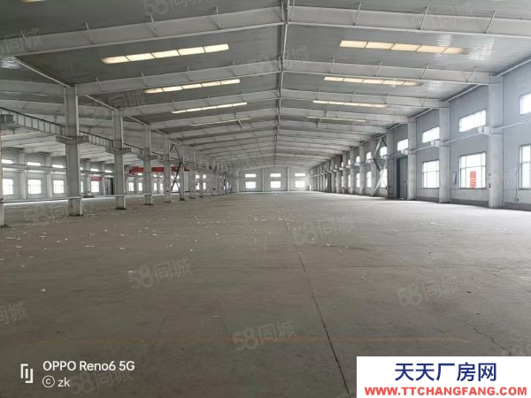 廊坊 固安 工業區標準廠房8000平，金剛砂地面，可分租，大車不限行