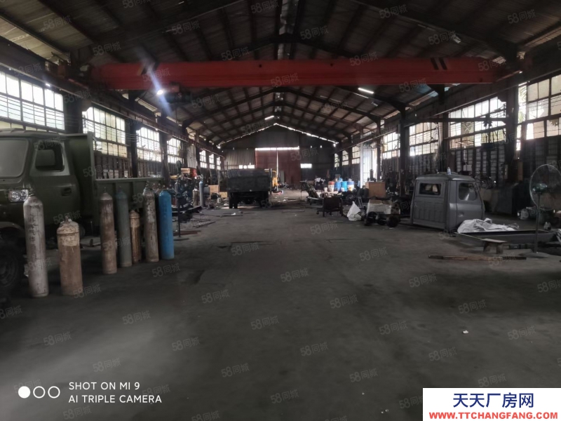(出租) 韶關(guān)武江區(qū)廠房 800方 層高10米 馬路邊 方便進(jìn)大車有航車