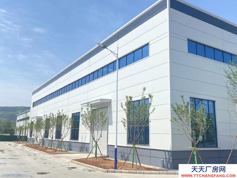 (出租)西安藍田 現(xiàn)房.單層鋼構(gòu).層高13.1米.預留10噸航吊