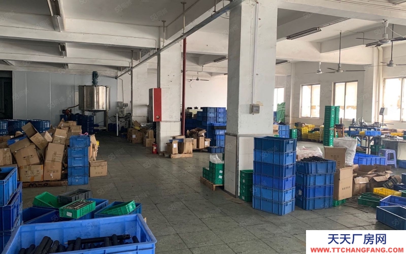 (出租) 中山三鄉標準廠房(1050平方樓上)現成裝修辦公室有地坪漆