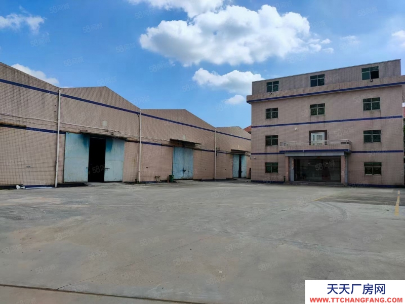 (出租) 中山港口鎮(zhèn)高速路口附近新出單一層獨院廠房6350平米招租可分