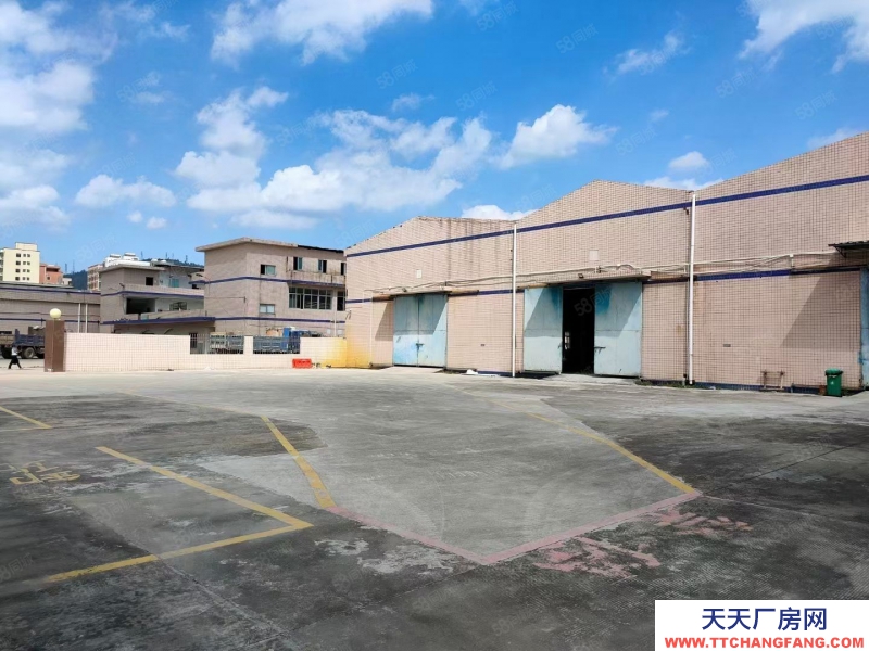 (出租) 中山港口鎮(zhèn)高速路口附近新出單一層獨院廠房6350平米招租可分
