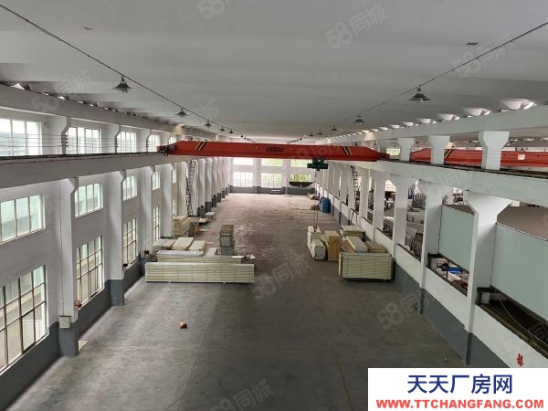無錫惠山戴溪附近2300平獨跨廠房，航車10噸，供電充足 好進大車