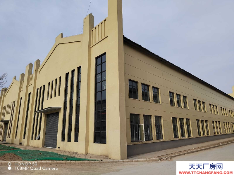 (出售) 西安高陵北方智造園區現房招商、獨棟廠房、鋼結構、框架、鋼構框架結合