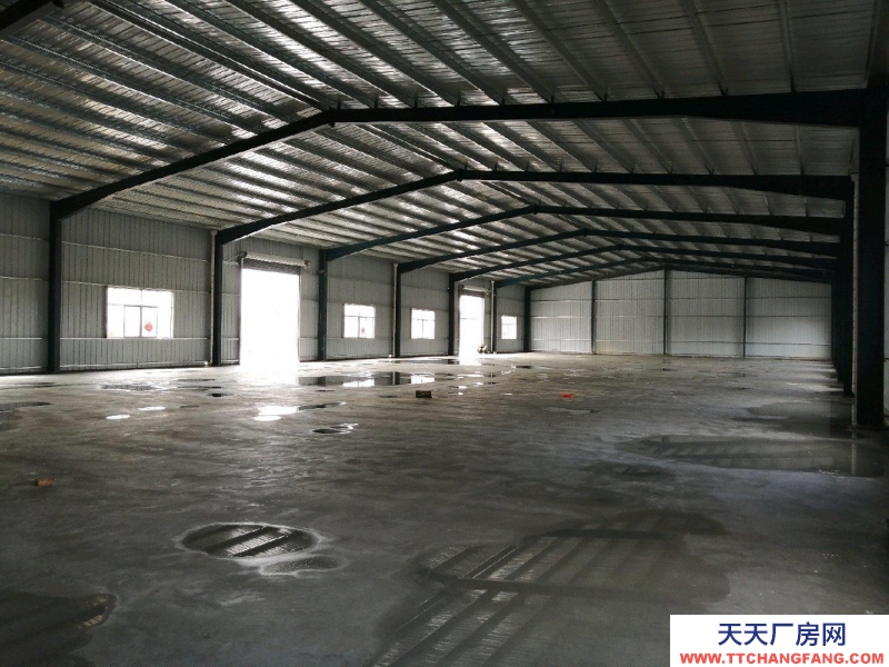 濟寧金鄉(xiāng)全新鋼結構廠房和1300平硬化地面院子