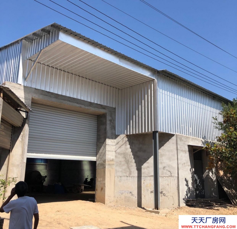 (出租) 咸陽秦都房屋高7米,寬20米、南北長48米、水泥全部硬化、光線好。