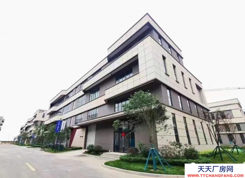 獨棟框架結構,首層層高8米,可安裝行車,新廠房