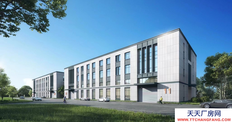 獨(dú)棟框架結(jié)構(gòu),首層層高8米,可安裝行車,新廠房