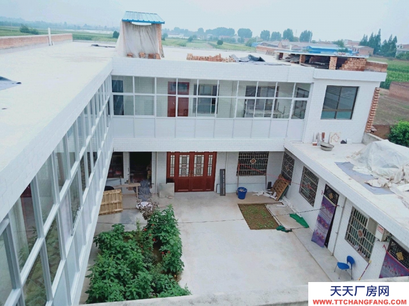 (出租) 咸陽武功框架混凝土結構，已簡裝，適合辦加工廠，農家樂，幼兒園等，