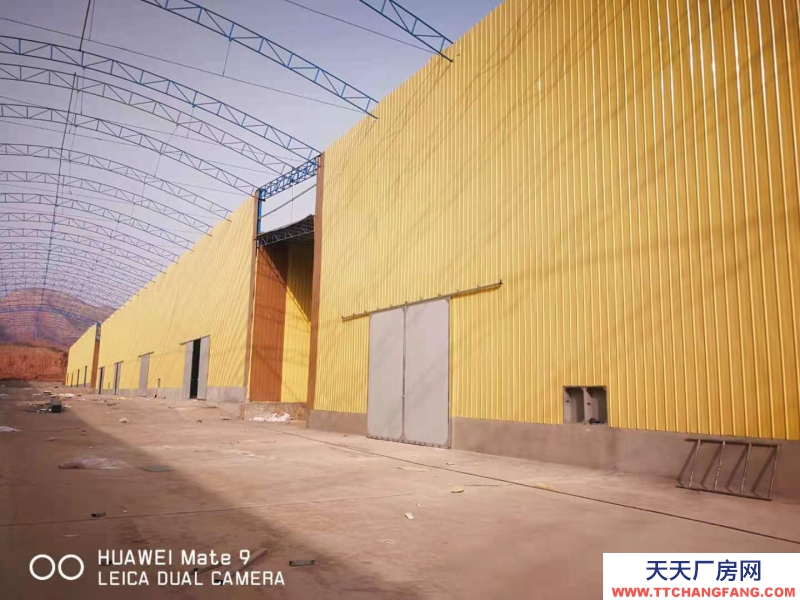 (出租)蘭州皋蘭 標準化鋼結構廠庫房出租