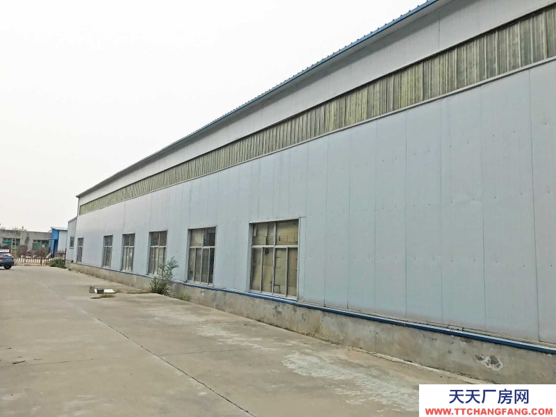 泰安岱岳經濟開發區,臨泰肥一級路,鋼結構標準倉庫出租,獨院位置好