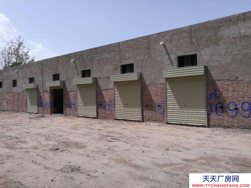 (出租) 銀川西夏北京西路旁50米，各式大小庫房廠房出租（帶門面和獨院）