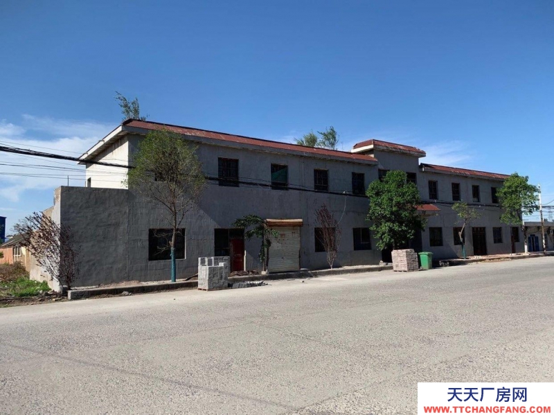 (出租) 焦作沁陽西向鎮玻璃鋼大道臨街門面加廠房大院長期出租