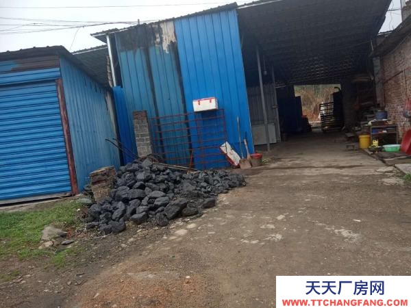 邵陽市北塔縣 前坪后院帶鋼結構廠房有三相電水井